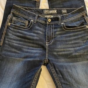 Mens Buckle Jeans